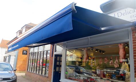 types of commercial awnings